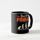 Pinball Spiel Pinball Spielerdesign  Tasse (VorderseiteRechts)