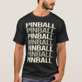 Pinball T-Shirt (Vorderseite)