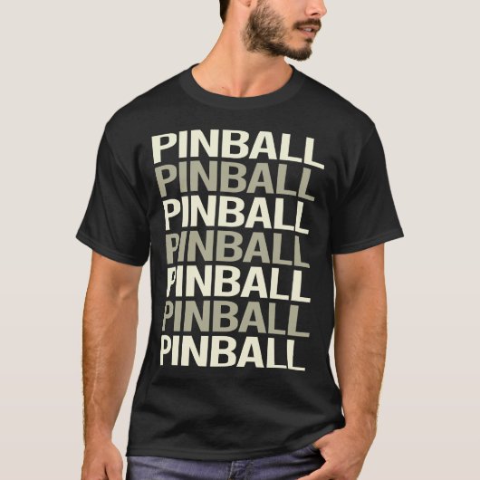 Pinball T-Shirt (Vorderseite)