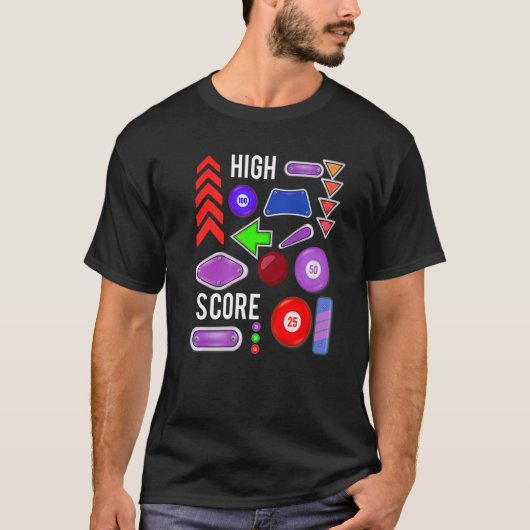 Pinball T-Shirt (Vorderseite)