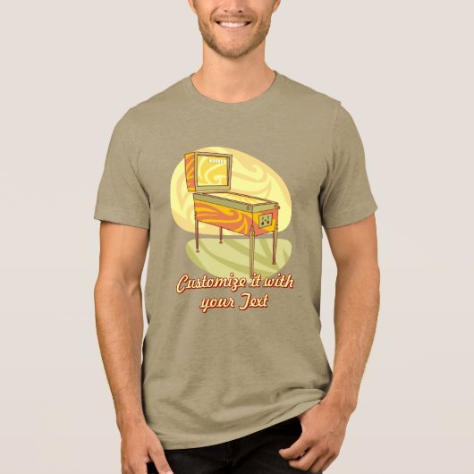 Pinball Tri-Blend Shirt (Vorderseite)