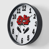 Pinball-Wanduhr mit Holzrahmen #8 Uhr (Winkel)