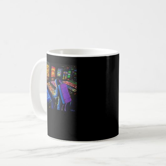 Pinball Wizard Classic T Shirt Kaffeetasse (Vorderseite Links)