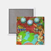 Pinball Wizard II Magnet (Vorderseite/Rückseite)