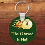 Pinball Wizard ist heiß Schlüsselanhänger (Vorderseite)