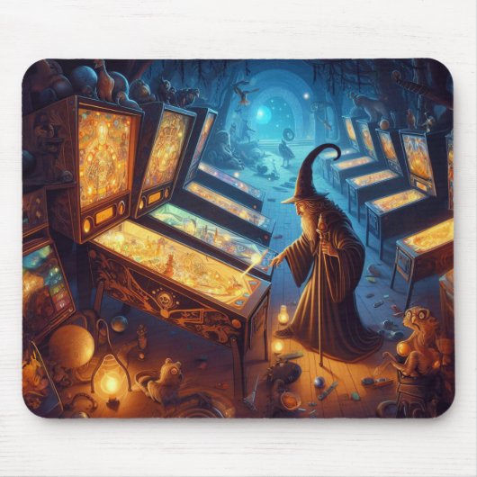 Pinball Wizard Non Slip Mousepad #3-3 (Vorne)