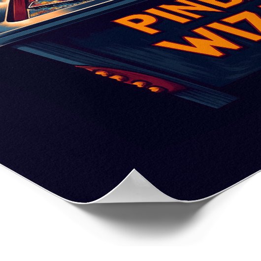 Pinball Wizard Poster (Ecke)
