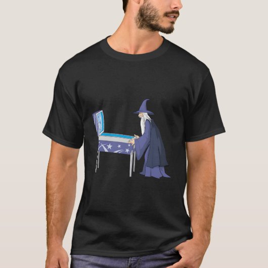 Pinball-Zauberer T-Shirt (Vorderseite)