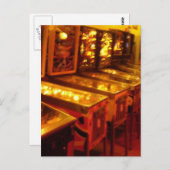 Pinballmaschinen Postkarte (Vorne/Hinten)