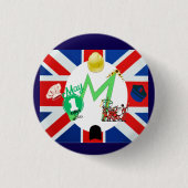 Pinbuttons - UK Labour Day Button (Vorderseite)