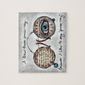 Pince-Nez Jigsaw Puzzle (Vertikal)