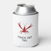 Pinch Dat Schwanz Crawfish Dosenkühler (Kanne Vorderseite)