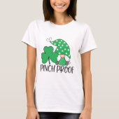Pinch Proof Niedlich Gome Green Clover T-Shirt (Vorderseite)