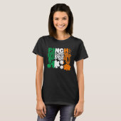 Pinch Proof Shamrock C St Patricks Day Irish Flag T-Shirt (Vorne ganz)