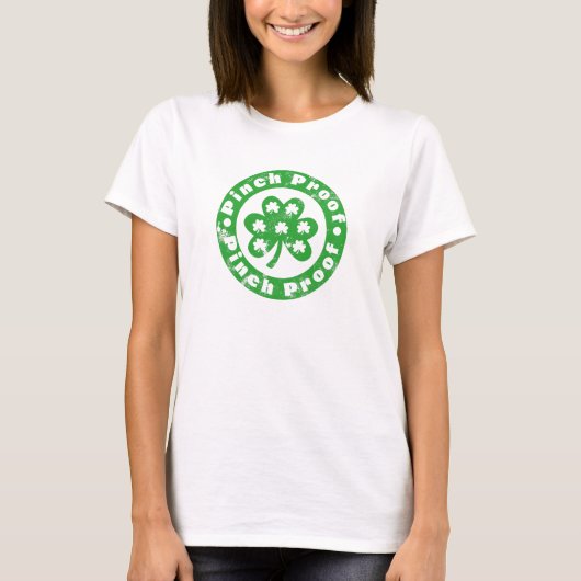 Pinch Proof St. Patrick's Day T-Shirt (Vorderseite)