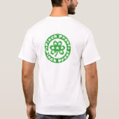 Pinch Proof St. Patrick's Day T-Shirt (Rückseite)