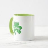 Pinch Proof St. Patrick's Day Tasse (Vorderseite Links)