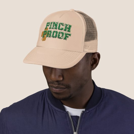 Pinch Proof St Patricks Design Truckerkappe (Beispiel)