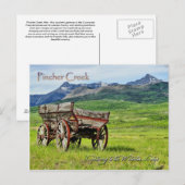 Pincher Creek Post Card Einladungspostkarte (Vorne/Hinten)