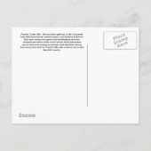 Pincher Creek Post Card Einladungspostkarte (Rückseite)