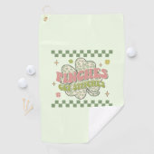 Pinches erhalten Stitches Golfhandtuch (Insitu)