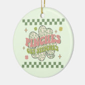 Pinches erhalten Stitches Keramik Ornament (Links)