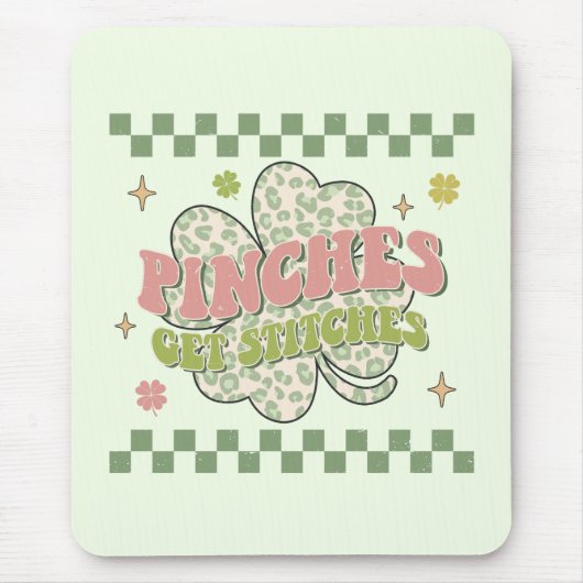 Pinches erhalten Stitches Mousepad (Vorne)