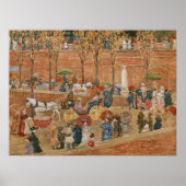 Pincian Hill, Rom, von Maurice Prendergast Poster (Vorne)