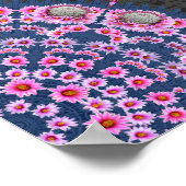 Pincushion Cactus Array 1A Poster (Ecke)