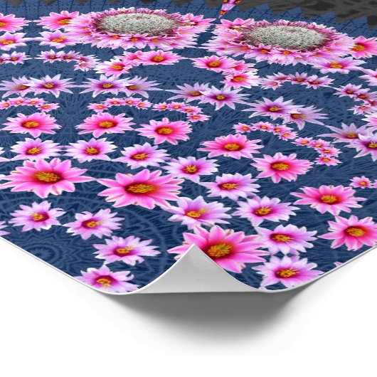Pincushion Cactus Array 1A Poster (Ecke)