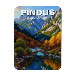 Pindus National Park Griechenland Travel Magnet
