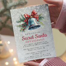 Pine and Bell Gray Secret Weihnachts-Party