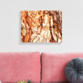 Pine Bark Canvas Print Leinwanddruck (Insitu (Wohnzimmer))