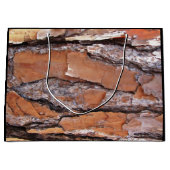 Pine Bark Geschenktasche Große Geschenktüte (Vorderseite)