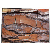 Pine Bark Geschenktasche Große Geschenktüte (Rückseite)