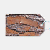 Pine Bark Gift Tag Geschenkanhänger (Vorderseite (Horizontal))