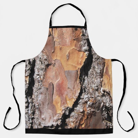 Pine Bark Schürze für Ihm (Vorderseite)
