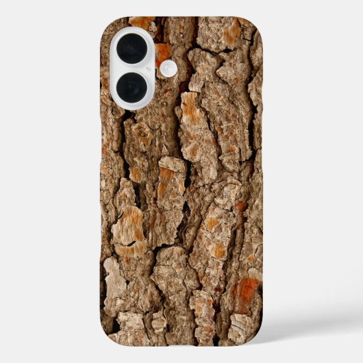 Pine Bark Texture Case-Mate iPhone Hülle (Rückseite)