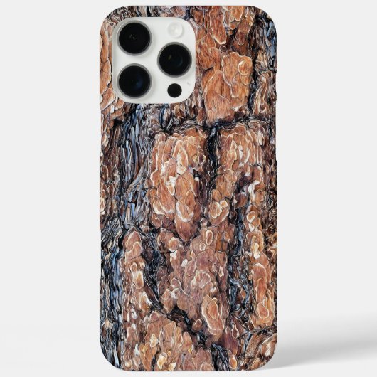 Pine Bark Texture Case-Mate iPhone Hülle (Rückseite)