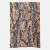 Pine Bark Texture Geschirrtuch (Vertikal)