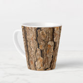 Pine Bark Texture Milchtasse (Linke Ecke)