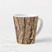 Pine Bark Texture Milchtasse (Rechte Ecke)