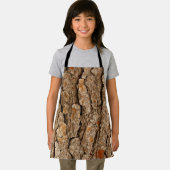 Pine Bark Texture Schürze (Insitu)