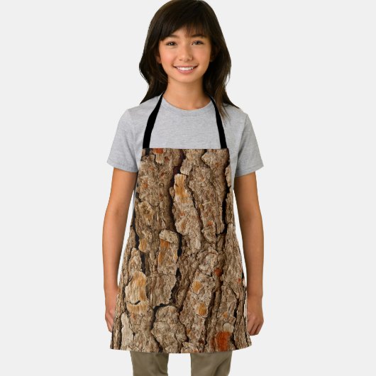 Pine Bark Texture Schürze (Insitu)