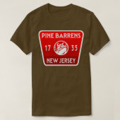 Pine Barrens New Jersey Devil T-Shirt (Design vorne)