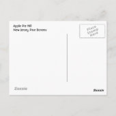 Pine Barrens Postkarte (Rückseite)