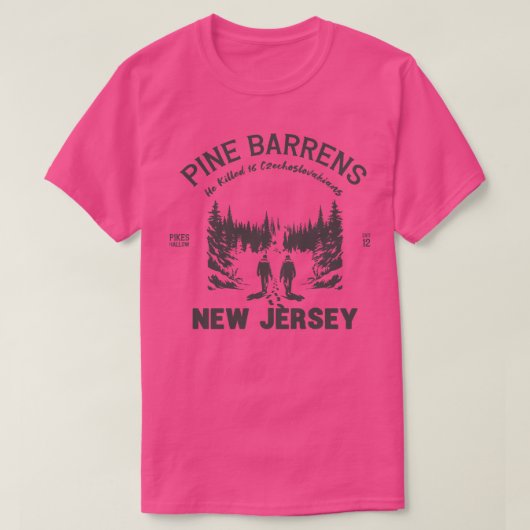 Pine Barrens T-Shirt (Design vorne)
