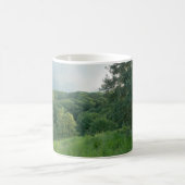 Pine Bend Bluff mit Blick auf die Wälder des Tals Kaffeetasse (Mittel)