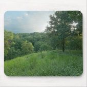 Pine Bend Bluff mit Blick auf die Wälder des Tals Mousepad (Vorne)