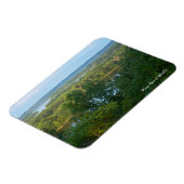 Pine Bend Bluffs mit Blick auf den Fluss Mississip Magnet (Linke Seite)